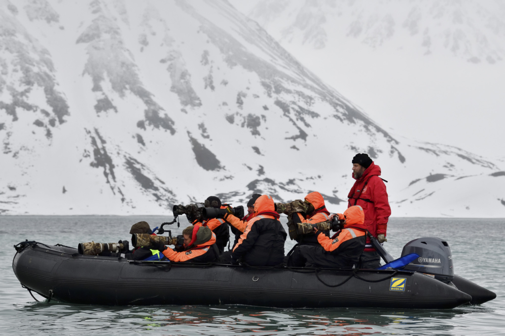 Fotoexpedition till isbjörnens rike, Svalbard. Fotoresa med Wild Nature fotoresor. Foto Staffan Widstrand